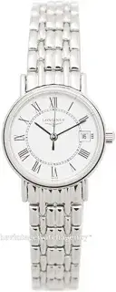 Longines Longines Presence L4.220.4.11.6 24mm Stainless steel White