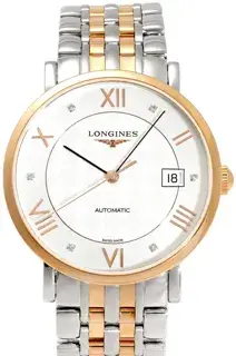 Longines Longines Elegant L4.810.5.97.7 37mm Stainless steel White