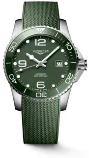 Longines Longines HydroConquest L37814069 41mm Stainless steel Green