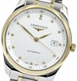 Longines Longines Master Collection L2.793.5 40mm Yellow gold and Stainless steel Silver