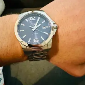 Longines Longines Conquest L3.759.4.96.6 41mm Stainless steel Blue