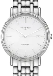 Longines Longines Presence L4.922.4.12.6 40mm Stainless steel White