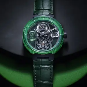 Louis Vuitton Tambour Moon Tourbillon Volant Poinçon de Genève