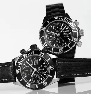 Marcello C. Nettuno Bi-Color Chronograph