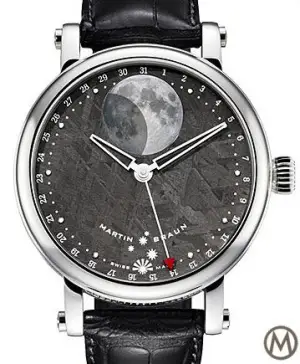 Martin Braun Selene Meteorite Dial