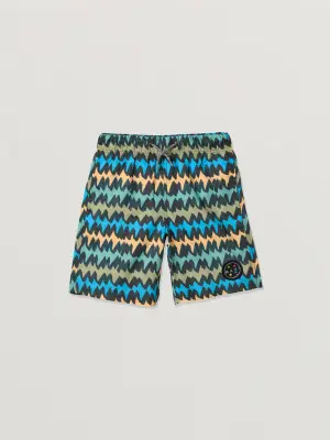 Maui & Sons Big Tooth Boys Pool Shorts