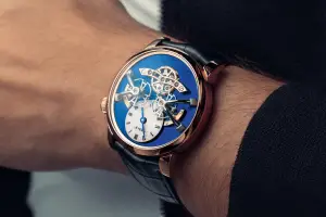 MB&F LM2 Red Gold Blue