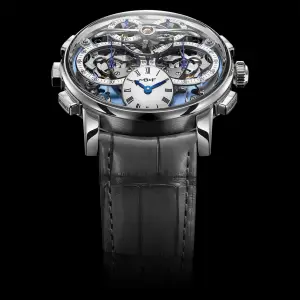 MB&F LM Sequential Flyback Platinum