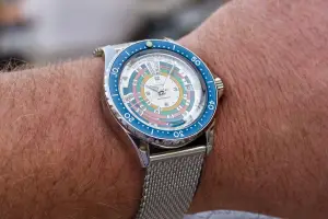 Mido Ocean Star Decompression Timer 1961 Turquoise