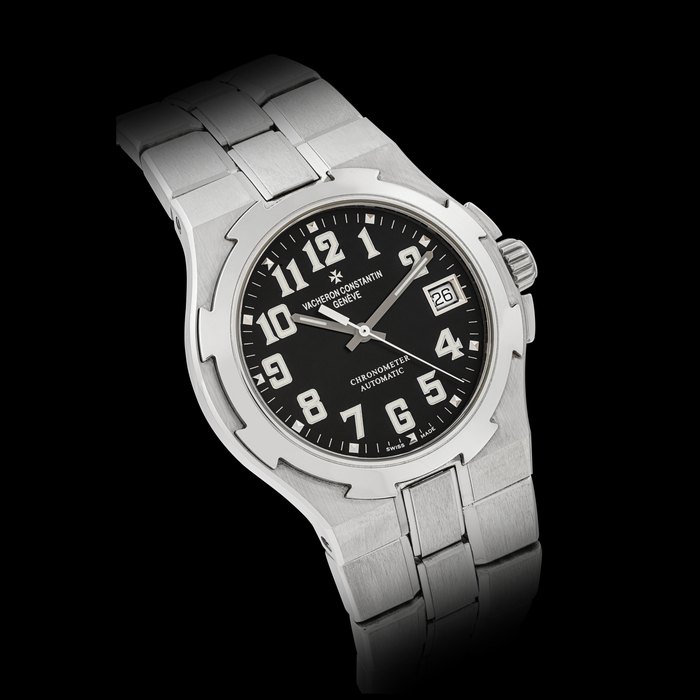 Vacheron Constantin VACHERON CONSTANTIN. A STAINLESS STEEL AUTOMATIC BRACELET WATCH WITH SWEEP CENTRE SECONDS AND DATE OVERSEAS MODEL, REF. 42042, CASE NO. 730’813, CIRCA 2003, Price & Market Data