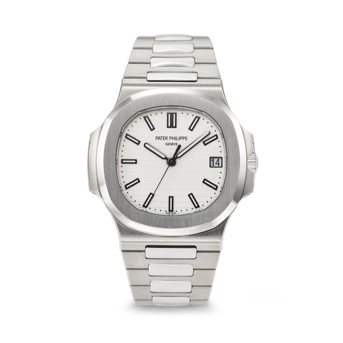 PATEK PHILIPPE. AN ATTRACTIVE AND COVETED STAINLESS STEEL AUTOMATIC WRISTWATCH WITH SWEEP CENTER SECONDS, DATE AND BRACELET SIGNED PATEK PHILIPPE, NAUTILUS MODEL, REF. 5711/1A-011, MOVEMENT NO. 7'159'370, CASE NO. 6'292'160, CIRCA 2017