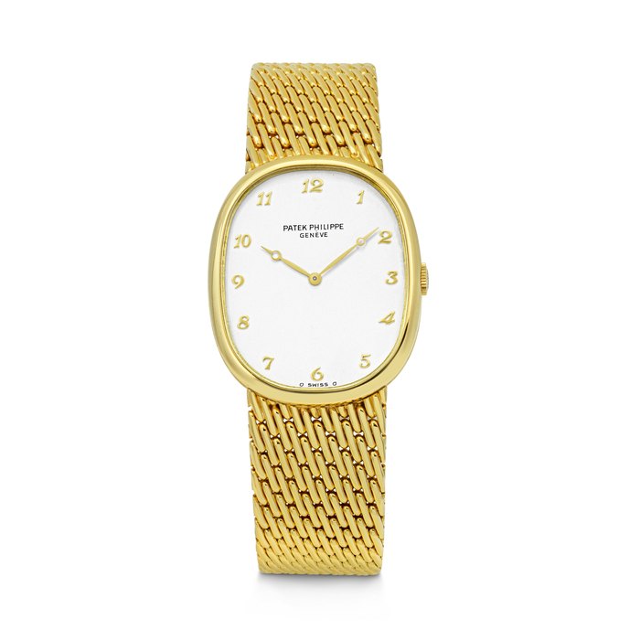 PATEK PHILIPPE, ELLIPSE WITH BREGUET NUMERALS, REF. 3848/8 MOVEMENT NO. 1'336'317, CASE NO. 2'829'628