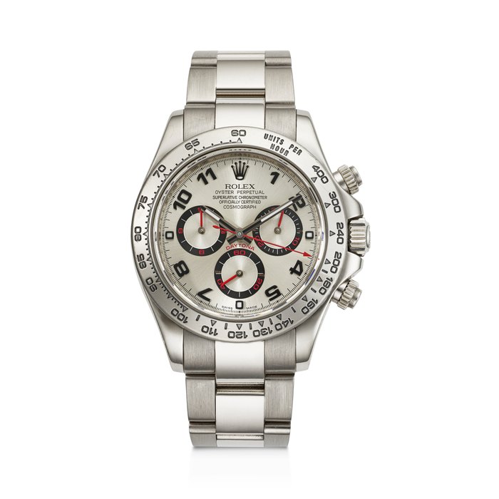 ROLEX, WHITE GOLD CHRONOGRAPH 'DAYTONA', REF. 116509 SERIAL NO: Z523921