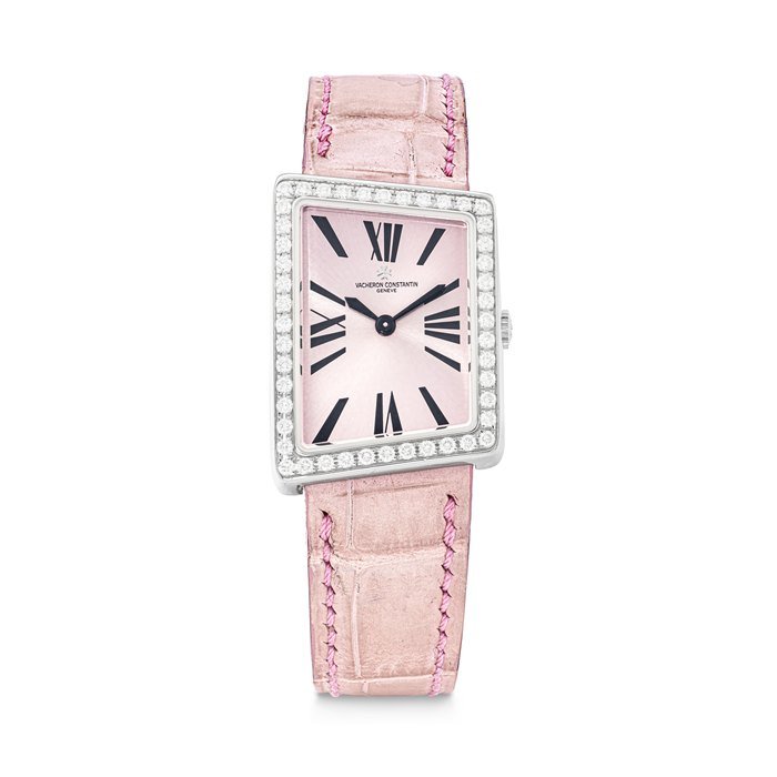Vacheron Constantin VACHERON CONSTANTIN. A LADY'S 18K WHITE GOLD AND DIAMOND-SET ASYMMETRICAL WRISTWATCH 1972 MODEL, REF. 25520, CASE NO. 756'701, CIRCA 2002