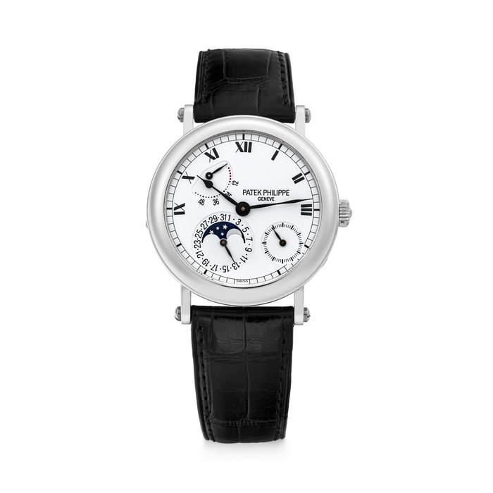 PATEK PHILIPPE, REF. 5054P-001 MOVEMENT NO. 3'169'211, CASE NO. 4'259'783