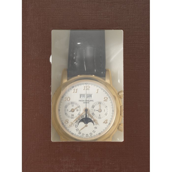 PATEK PHILIPPE. AN EXCEEDINGLY RARE AND HIGHLY ATTRACTIVE 18K PINK GOLD SPECIAL EDITION PERPETUAL CALENDAR CHRONOGRAPH WRISTWATCH WITH MOON PHASES, 24-HOUR, LEAP YEAR INDICATION AND BREGUET NUMERALS, MADE FOR THE NEW OPENING OF THE GENEVA SALON IN 2006 REF. 3970ER-021, MOVEMENT NO. 3'048'461, CASE NO. 4'225'338, CIRCA 2007
