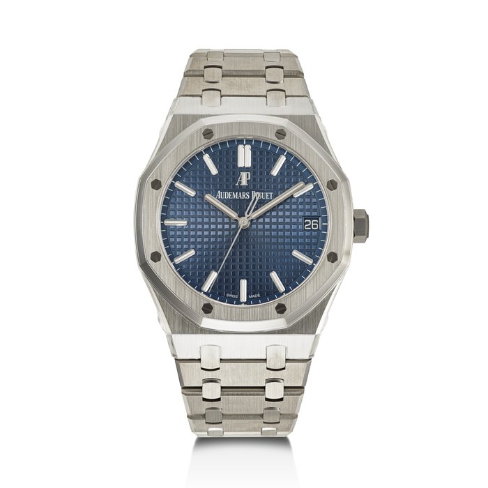 AUDEMARS PIGUET, STAINLESS STEEL 'ROYAL OAK', REF. 15500ST CASE NO. JP9998Y