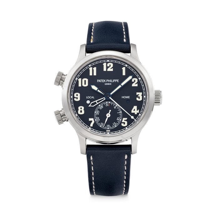 Patek Philippe PATEK PHILIPPE. AN 18K WHITE GOLD AUTOMATIC DUAL TIME WRISTWATCH WITH SWEEP CENTRE SECONDS, DUAL DAY/NIGHT INDICATION AND DATE REF. 7234G-001, MOVEMENT NO. 7'375'638, CASE NO. 6'422'260, CIRCA 2022, Price & Market Data
