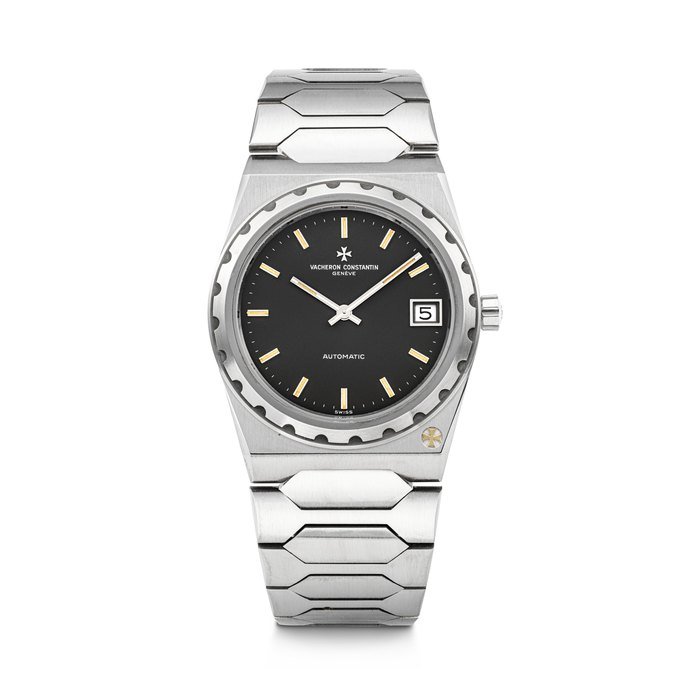 Vacheron Constantin VACHERON CONSTANTIN. A VERY RARE STAINLESS STEEL AUTOMATIC WRISTWATCH WITH DATE AND BRACELET 222 MODEL, REF. 44018⁄411, CASE NO. 522'035, CIRCA 1994