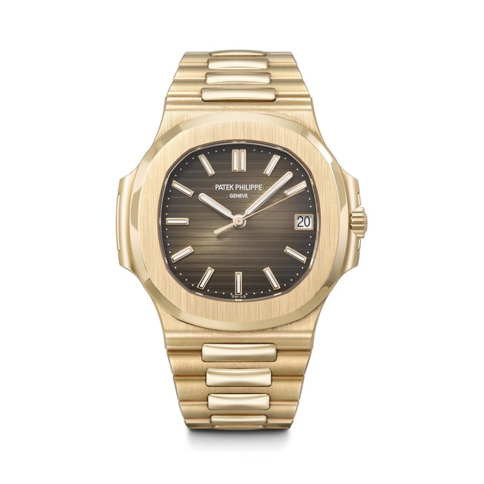 PATEK PHILIPPE. A SOUGHT-AFTER 18K PINK GOLD AUTOMATIC WRISTWATCH WITH SWEEP CENTRE SECONDS, DATE AND BRACELET NAUTILUS MODEL, REF. 5711/1R-001, MOVEMENT NO. 7'461'707, CASE NO. 6'527'136, CIRCA 2022