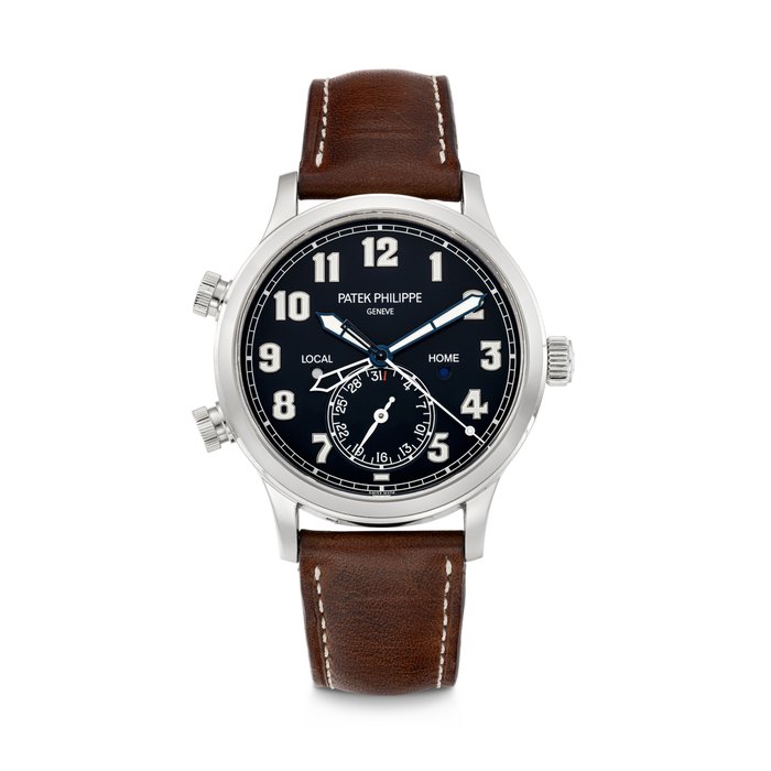 PATEK PHILIPPE, CALATRAVA PILOT TRAVEL TIME, REF. 5524G-001 MOVEMENT NO. 5'898'812, CASE NO. 6'065'323