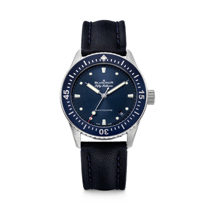 BLANCPAIN, FIFTY FATHOMS BATHYSCAPHE, REF. 5100 1140 O52A CASE NO. 50
