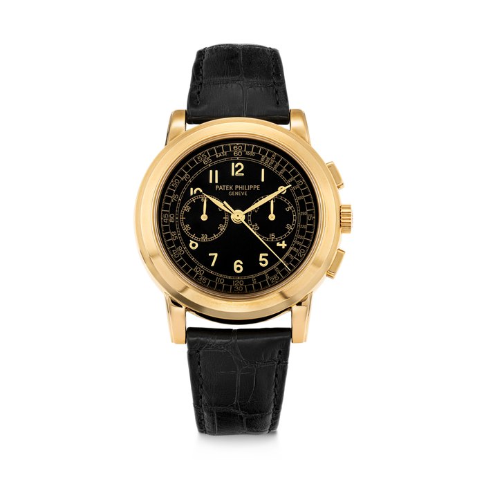 PATEK PHILIPPE. AN ATTRACTIVE 18K GOLD CHRONOGRAPH WRISTWATCH REF. 5070J-001, MOVEMENT NO. 3'146'312, CASE NO. 4'068'518