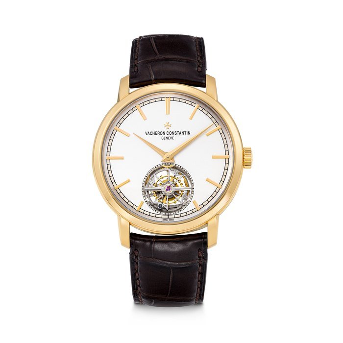 Vacheron Constantin VACHERON CONSTANTIN. AN 18K PINK GOLD AUTOMATIC TOURBILLON WRISTWATCH TRADITIONELLE TOURBILLON MODEL, REF. 6000T/000R, MOVEMENT NO. 5'419’020, CASE NO. 1'398'982