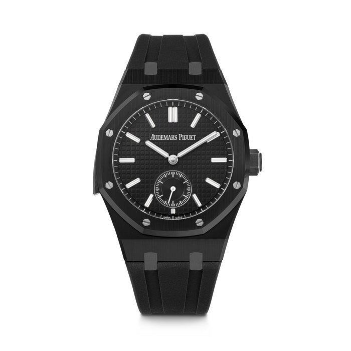 Audemars Piguet AUDEMARS PIGUET. A VERY RARE AND IMPRESSIVE BLACK CERAMIC MINUTE REPEATING WRISTWATCH ROYAL OAK RÉPÉTITION MINUTES SUPERSONNERIE MODEL, REF. 26591CE.OO.D002CA.01, MOVEMENT NO. WB6062, CASE NO. MC3404G, CIRCA 2025 · 26591CE.OO.D002CA.0