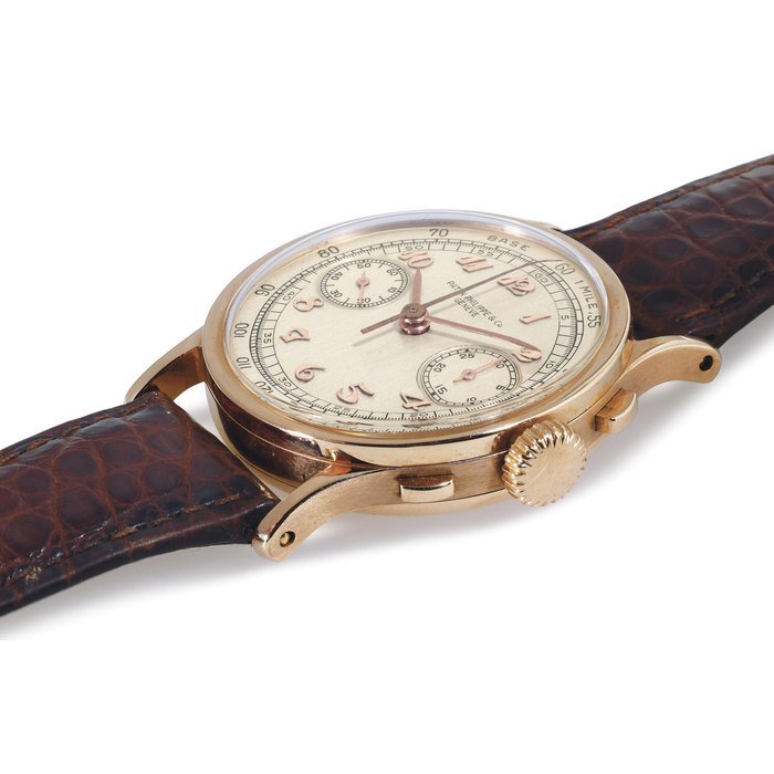 Patek Philippe PATEK PHILIPPE. AN 18K PINK GOLD CHRONOGRAPH WRISTWATCH WITH TACHOMETER SCALE SIGNED PATEK PHILIPPE & CO., GENEVE, MOVEMENT NO. 862391, CASE NO. 621271, REF. 533, MANUFACTURED IN 1939 · 533