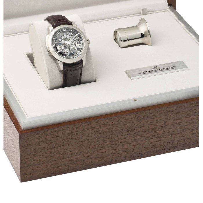 Jaeger-Lecoultre Jaeger-LeCoultre. A Fine and Rare Oversized Limited Edition Titanium Minute Repeating Wristwatch with 15-Day Power Reserve and Spring Torque Indication SIGNED JAEGER-LECOULTRE, MASTER MINUTE REPEATER, NO. 026/200, REFERENCE 151.T.67.S, CASE NO. 2'403'476, CIRCA 2006