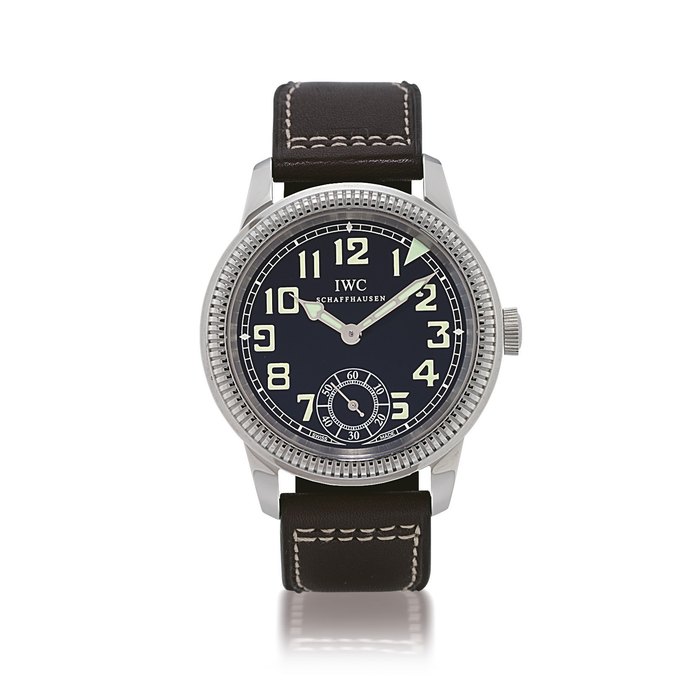 IWC, REF. 3254, FLIEGERUHR LARGE STAINLESS STEEL MANUALLY-WOUND PILOT'S WRISTWATCH NO. 3311976, CIRCA 2008