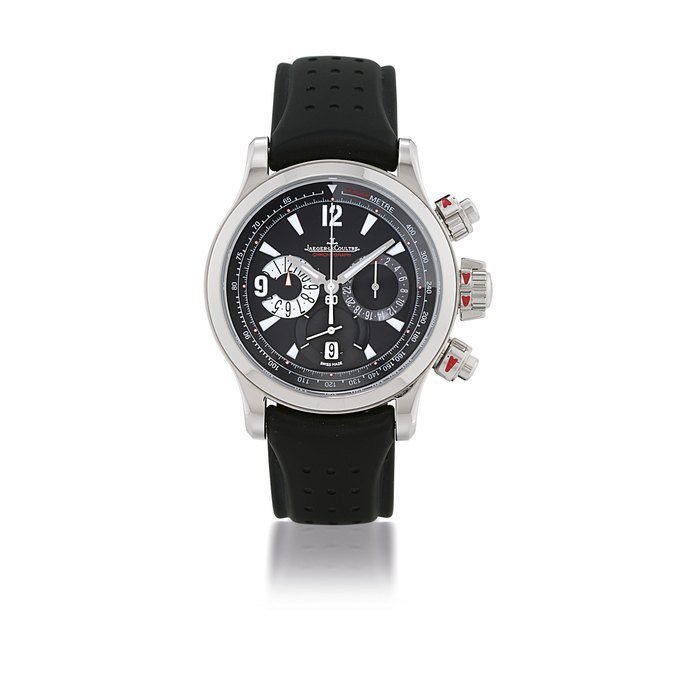 Jaeger-Lecoultre JAEGER-LECOULTRE, MASTER COMPRESSOR CHRONOGRAPH STAINLESS STEEL AUTOMATIC CHRONOGRAPH WRISTWATCH WITH DATE NO. 116, CIRCA 2007