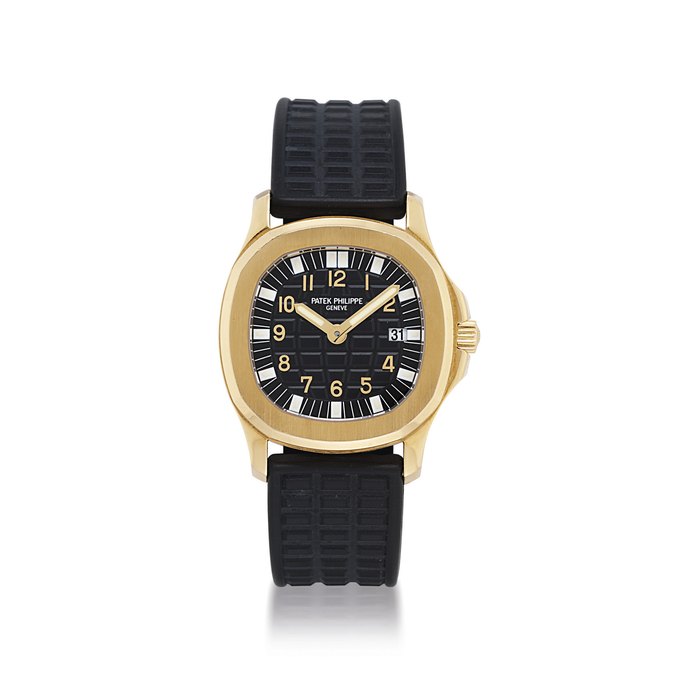 PATEK PHILIPPE, REF. 4960J, AQUANAUT LADY'S YELLOW GOLD QUARTZ WRISTWATCH WITH DATE MOVEMENT 3321582, CASE 4101299, MANUFACTURED IN 2007