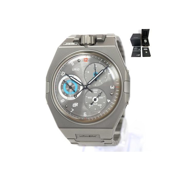 Urwerk UR-202New Urwerk Ur-10 Spacemeter Metal 44MM Titanium Box PapersSpacemeter