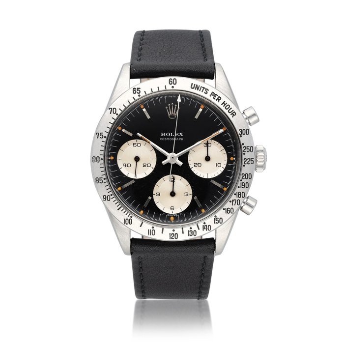Rolex ‘The Badger’ Daytona, Ref. 6239 | A stainless steel chronograph wristwatch | Circa 1964 · 6239