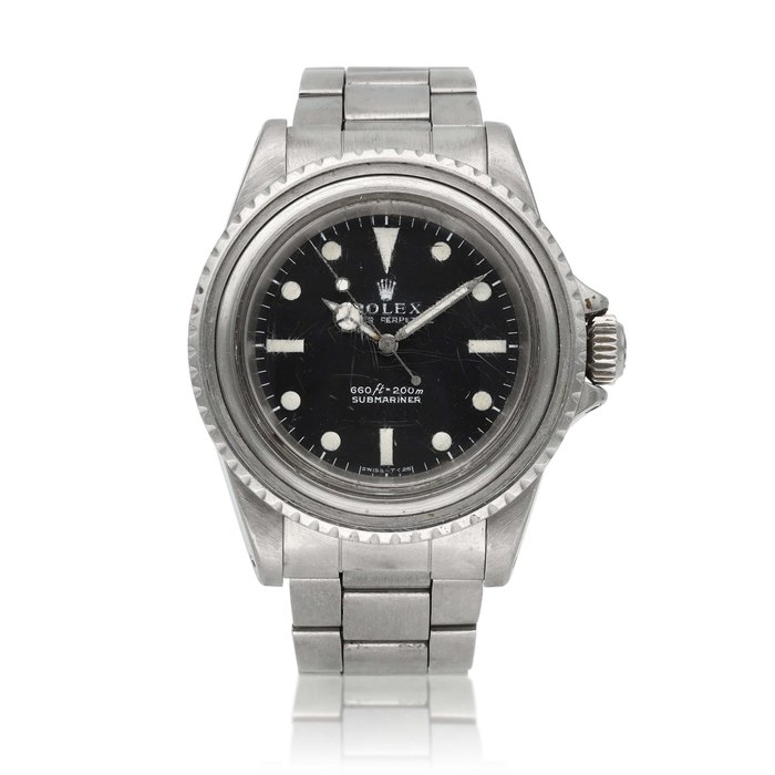 Rolex Submariner 'COMEX', Ref. 5513 with helium escape valve | A stainless steel wristwatch with bracelet | Circa 1971