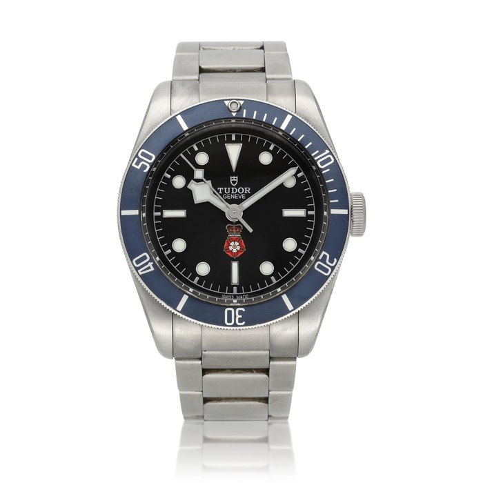 Tudor Black Bay 'Royalty and Specialist Protection', Ref. 79220 | A limited edition stainless steel wristwatch with bracelet   Circa 2018