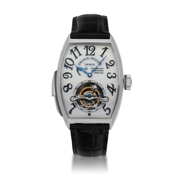 Franck Muller IMPERIAL, REF 5850 RM T LIMITED EDITION PLATINUM MINUTE REPEATING TOURBILLON WRISTWATCH CIRCA 2000