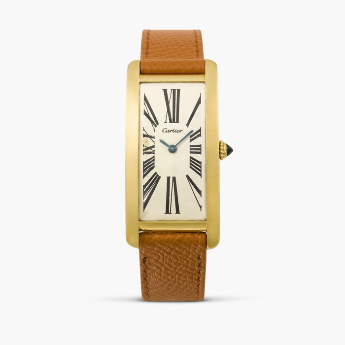 Cartier, London Tank Cintrée | A yellow gold wristwatch | Circa 1929
