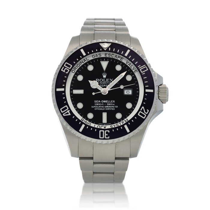 Rolex Deepsea Sea-Dweller, Ref. 116660  Stainless steel wristwatch with date and bracelet  Circa 2012, Price & Market Data