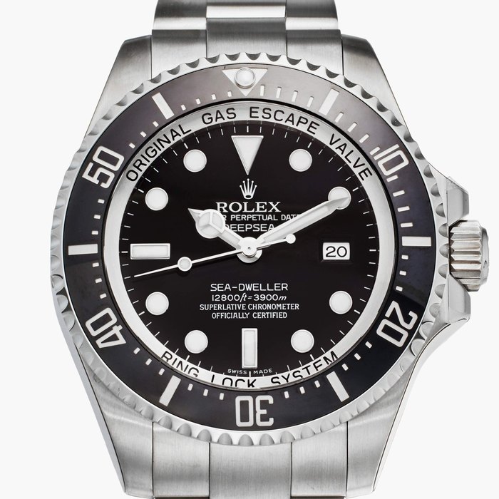 Rolex Reference 116660 Deepsea Sea-Dweller | A stainless steel automatic wristwatch with date and bracelet, Circa 2008