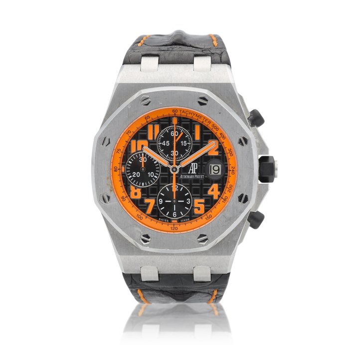 Audemars Piguet Royal Oak Offshore "Volcano" Chronograph reference 26170ST.00.D101CR.01 A stainless steel automatic chronograph wristwatch with date, circa 2010