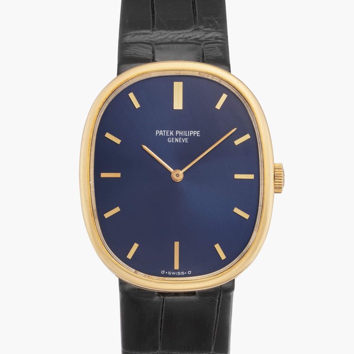 Patek Philippe Reference 3848 Ellipse | A yellow gold wristwatch, Circa 1978