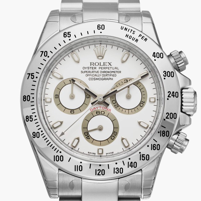 Rolex Reference 116520 Daytona | A stainless steel automatic chronograph wristwatch with bracelet, Circa 2008, Price & Market Data