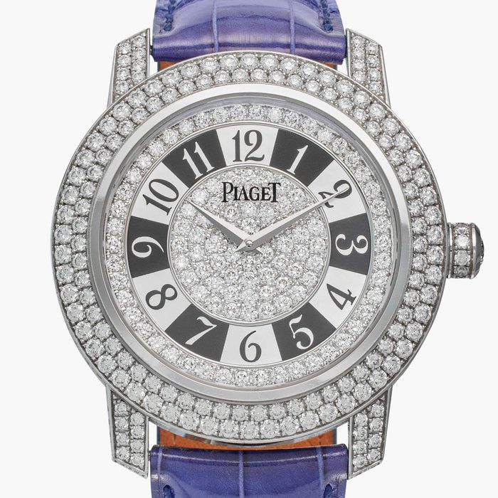 Piaget Reference G0A29082 Limelight | A white gold and diamond-set automatic wristwatch with mother-of-pearl dial, Circa 2006