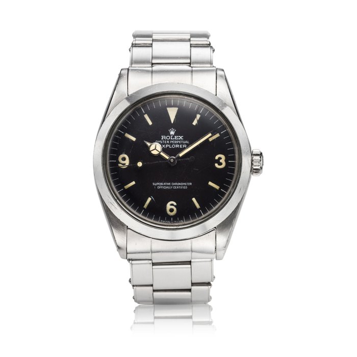 Rolex Reference 1016 Explorer  A stainless steel automatic wristwatch, Circa 1969