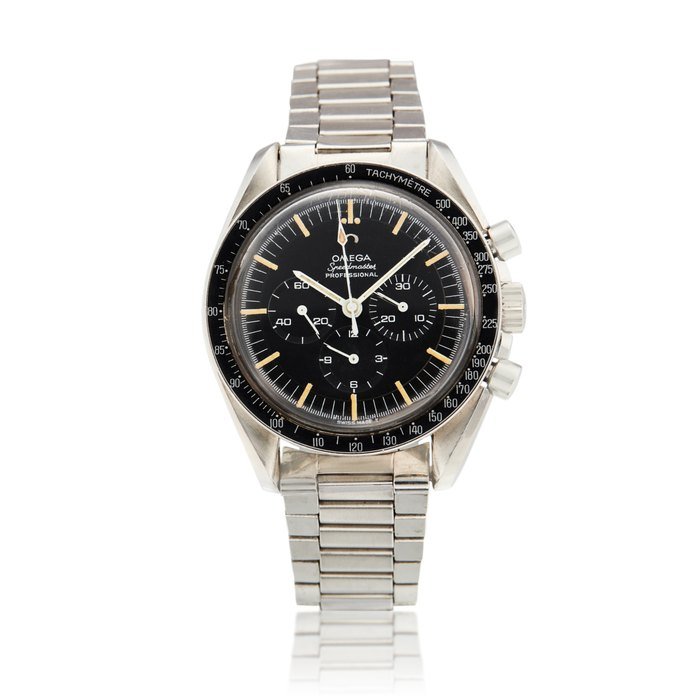 Omega Reference 145.012-67 Speedmaster, A stainless steel chronograph wristwatch with bracelet, Circa 1968