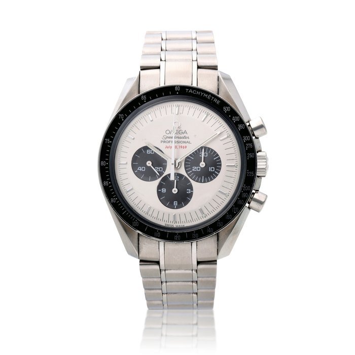 Omega Reference 3569.31.00 'Apollo XI 35th Anniversary' Speedmaster, A limited edition stainless steel chronograph wristwatch, Circa 2004