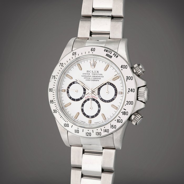 Rolex Reference 16520 'Zenith' Daytona | A stainless steel automatic chronograph wristwatch with bracelet, Circa 1997